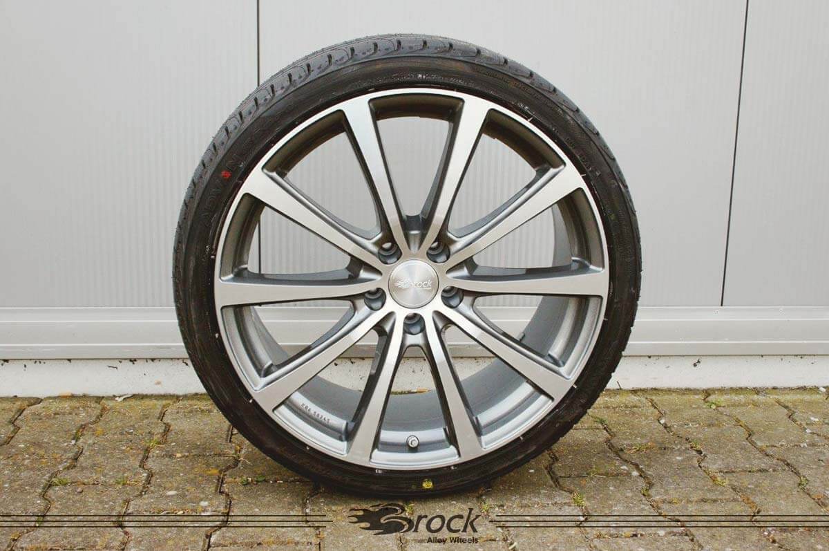Tesla Model S Brock B32 HGVP • Brock Alloy Wheels