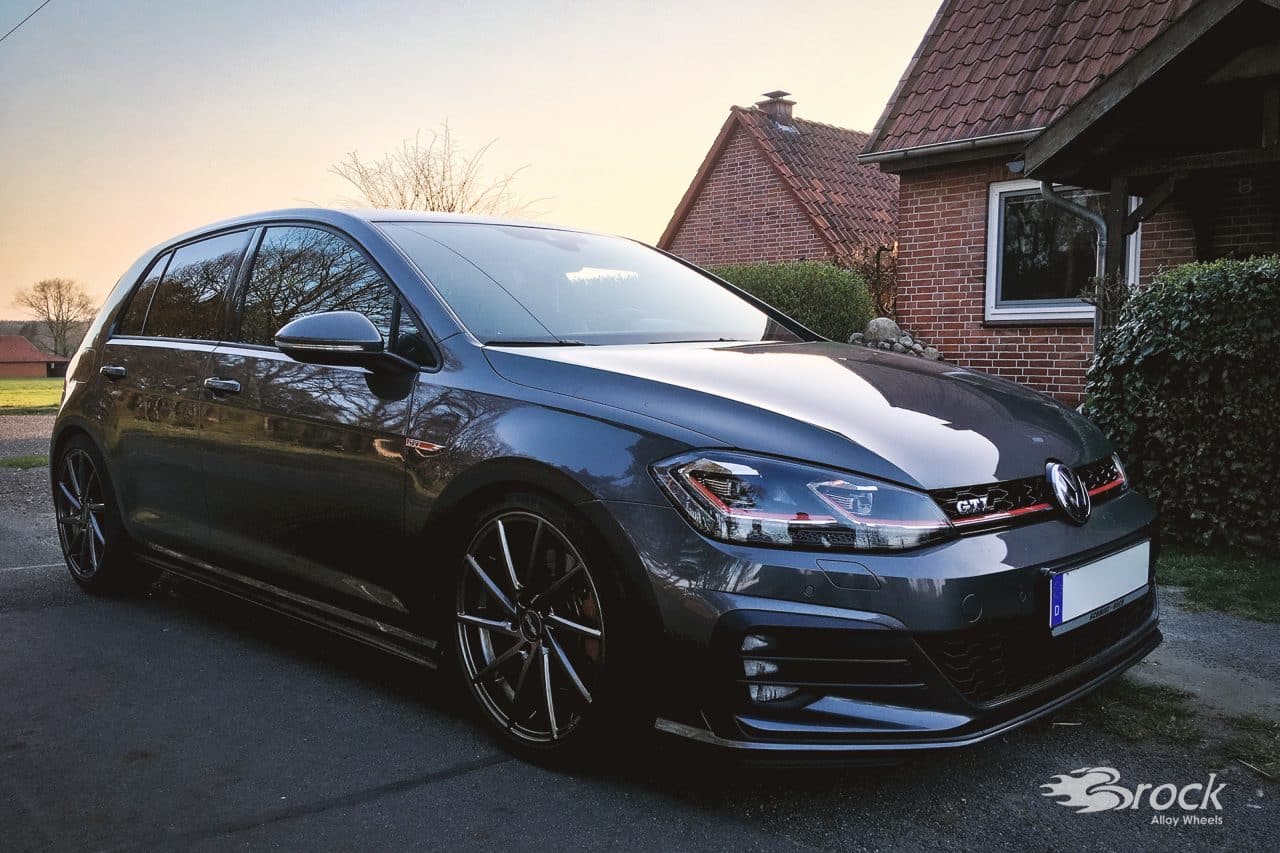 Welche Felgen Sind Für Golf 7 Zugelassen Felgen für den VW Golf 7 GTI (AU) Facelift - Brock B37 8.0x18 mit ABE