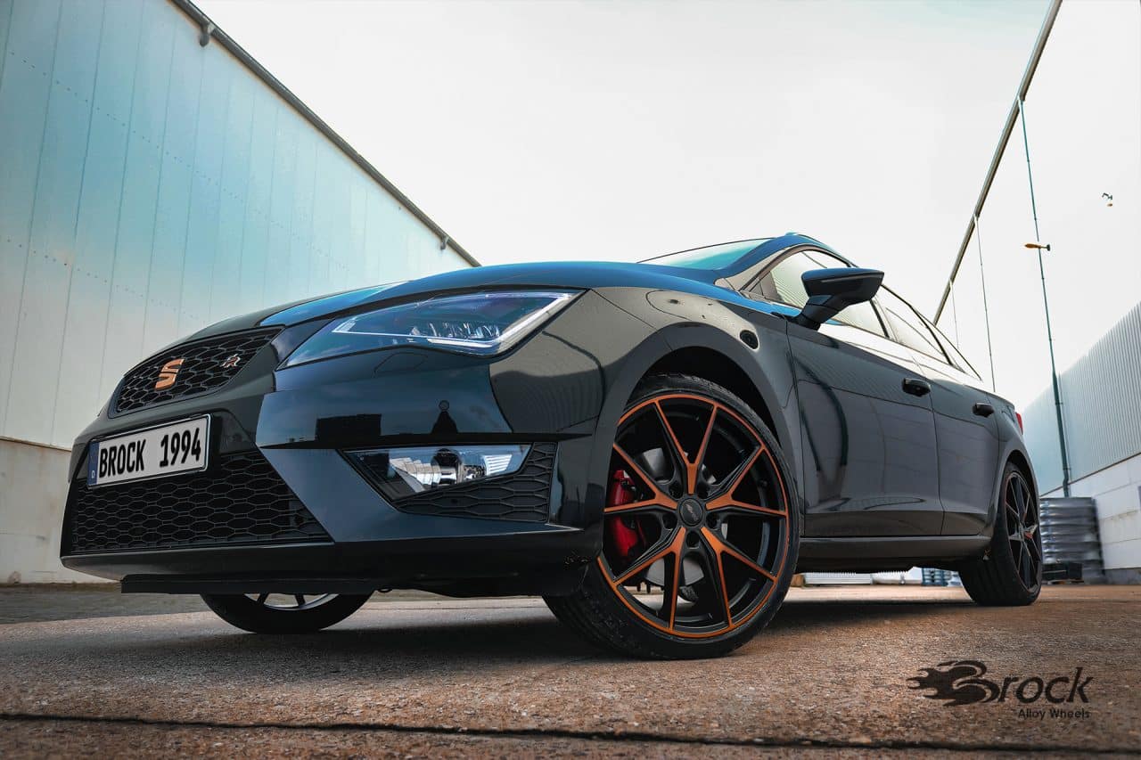 19 Inch ABE Alloy Wheels Brock B40 for the Seat Leon ST FR