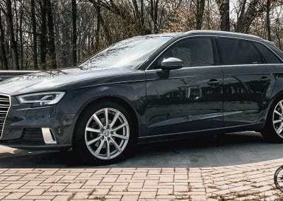 18 Zoll Alufelgen Brock B32 für den Audi A3 in Kristallsilber