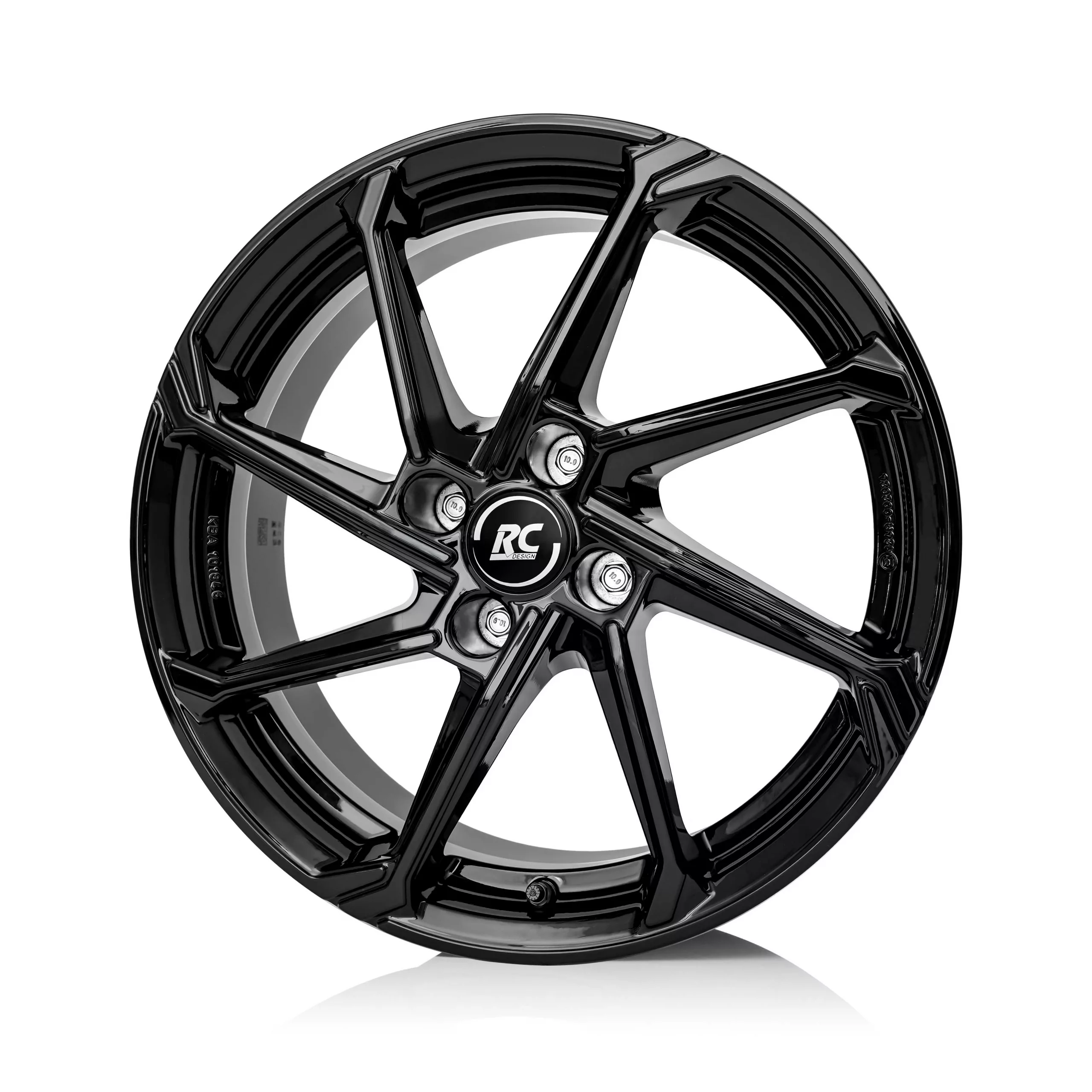 RC-Design RC36 4-Loch Schwarz Glanz